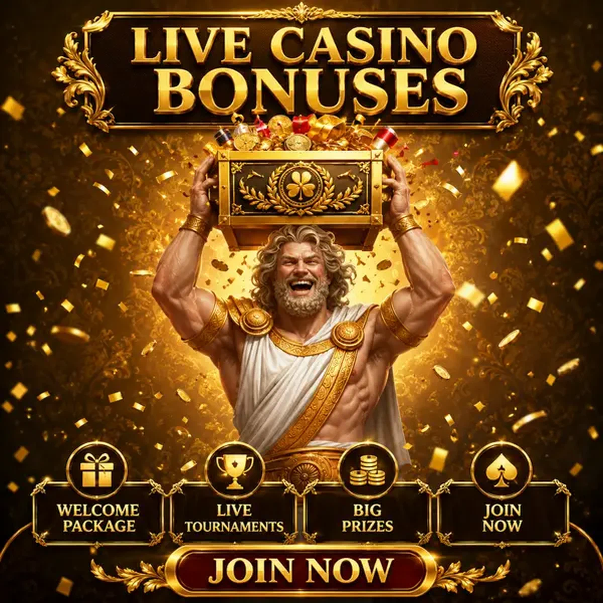 Vincitore entusiasta che celebra i bonus del live casino su Savaspin con scatola premio dorata